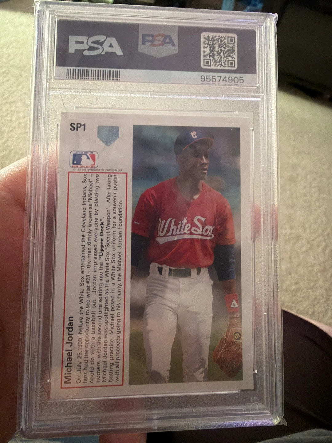 1991 Upper Deck Michael Jordan Rookie - photo 2