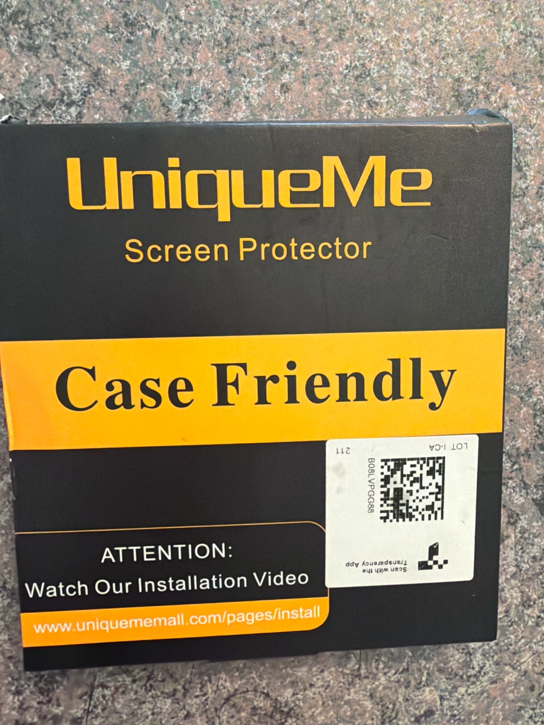 UniqueMe Screen Protector for iPhone 12 Pro Max (3 Pack)