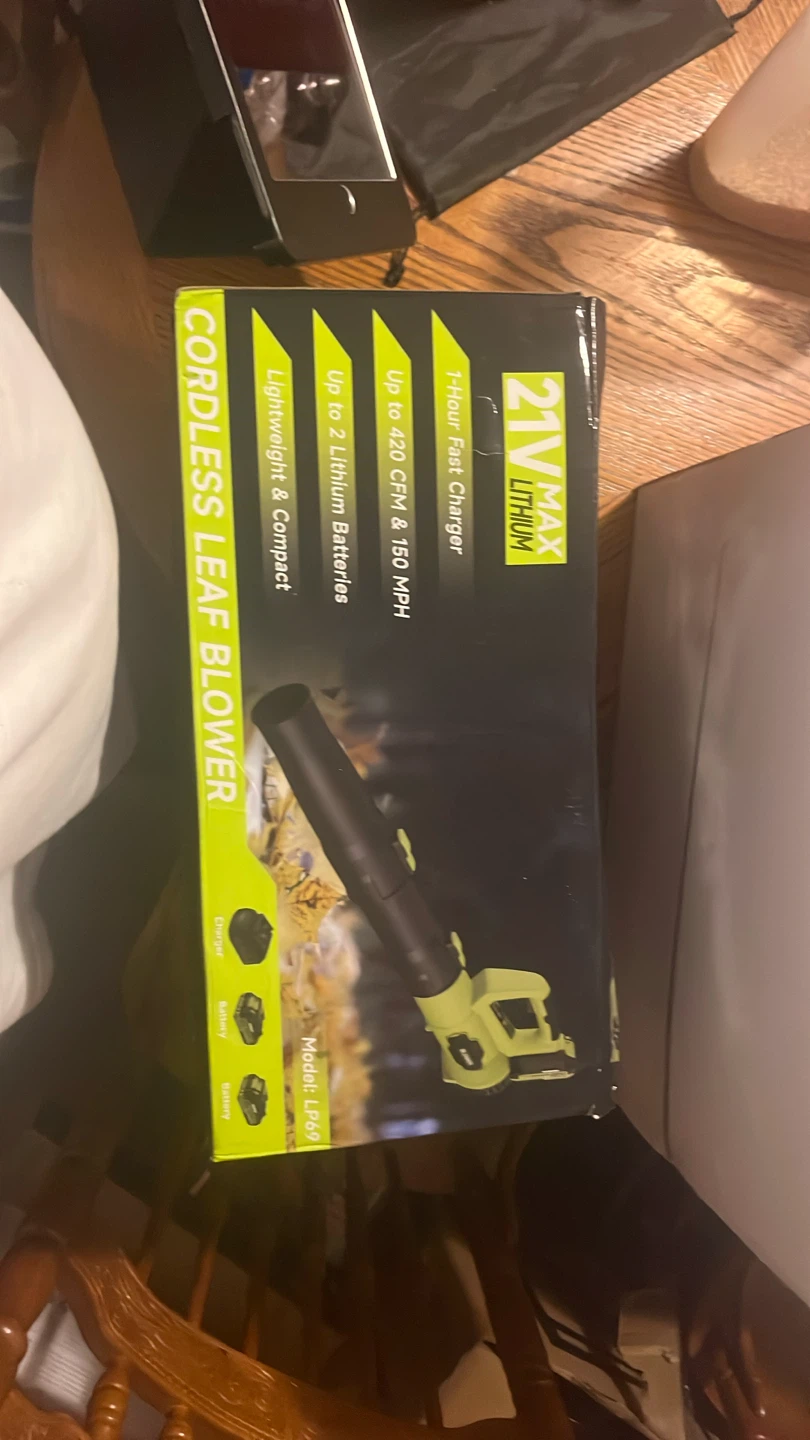 21V MAX Cordless Leaf Blower