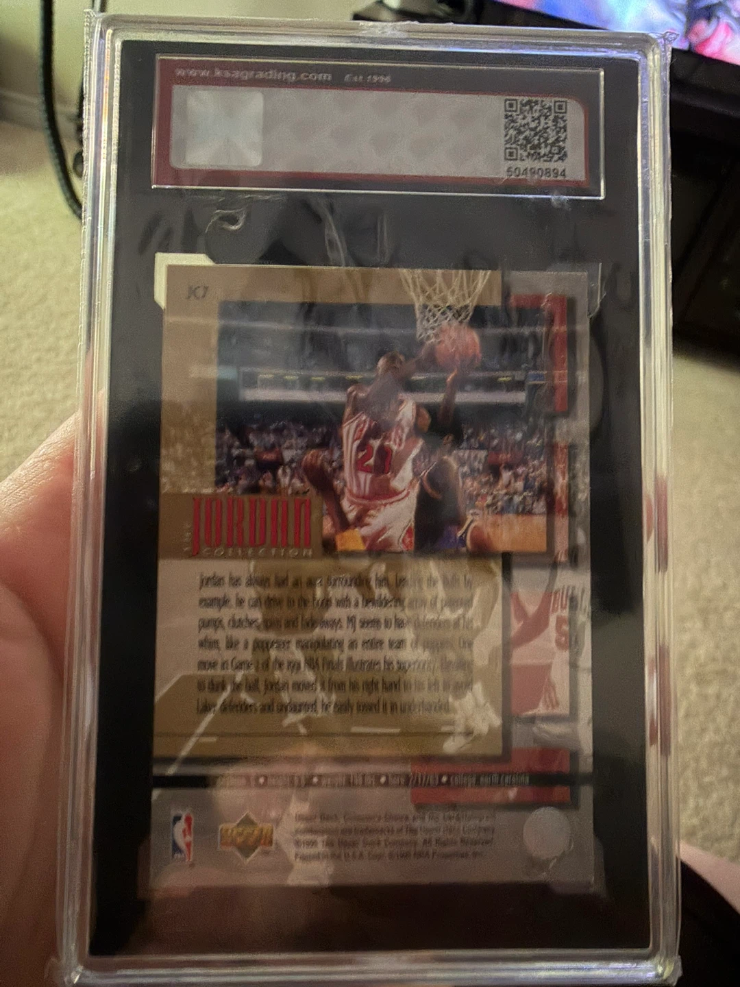 1995-96 Upper Deck Michael Jordan - photo 2