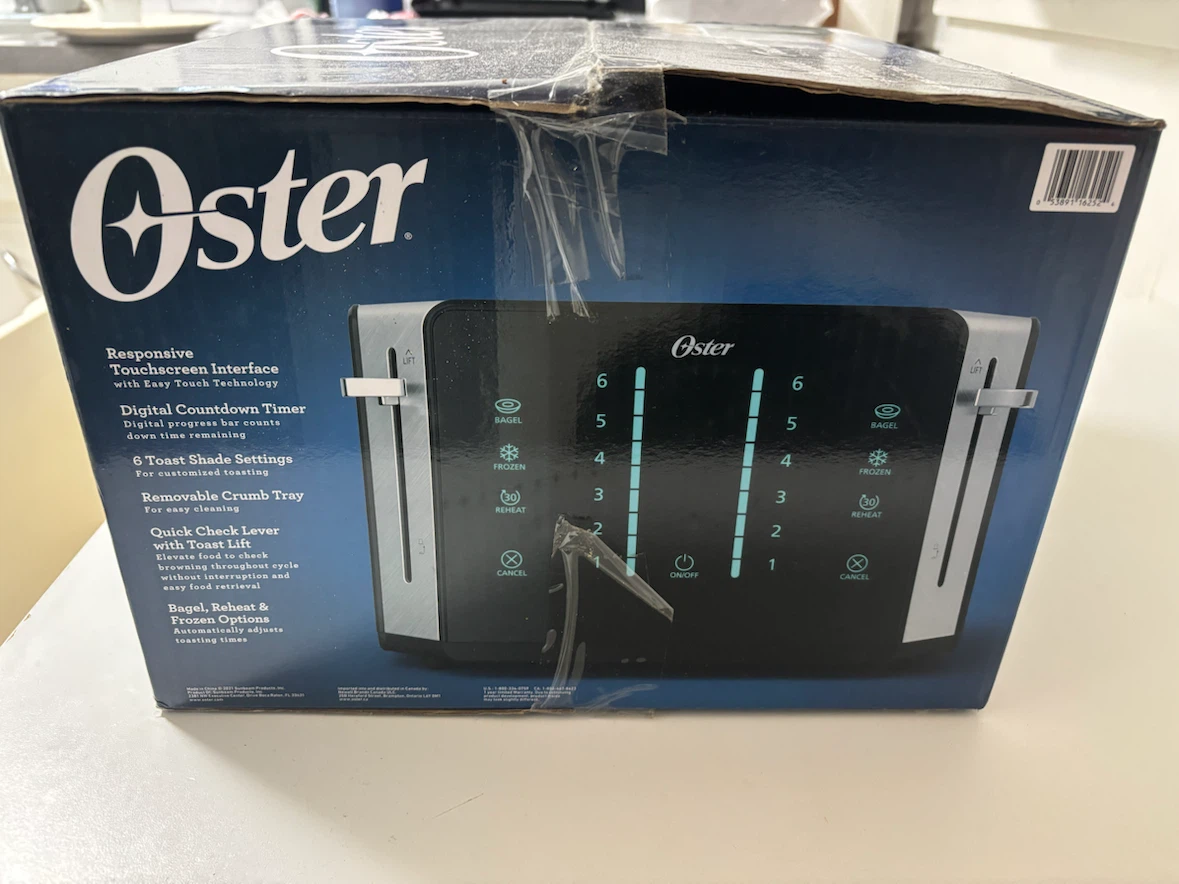 OSTER FOUR-SLICE TOUCHSCREEN TOASTER - photo 2
