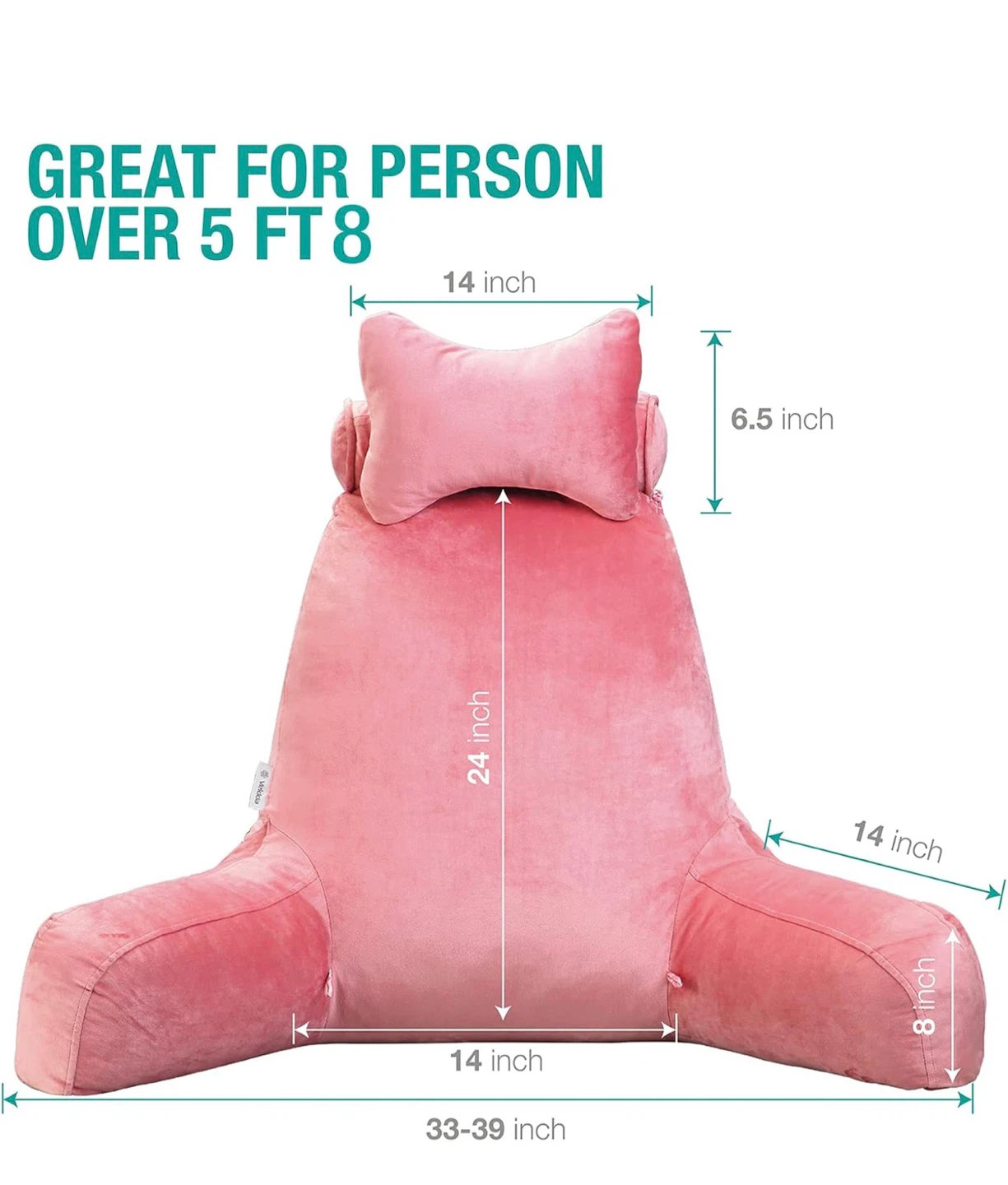 Vekkia Premium Soft Reading & Bed Rest Pillow - photo 2