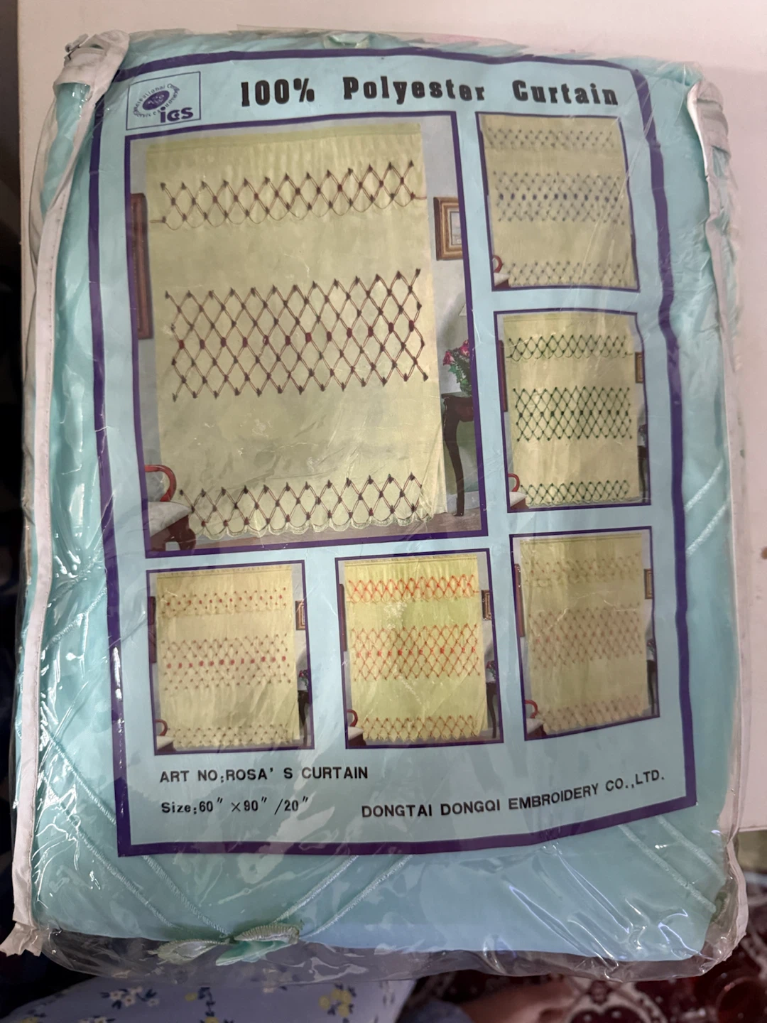 100% Polyester Curtain - Rosa's Curtain - photo 3