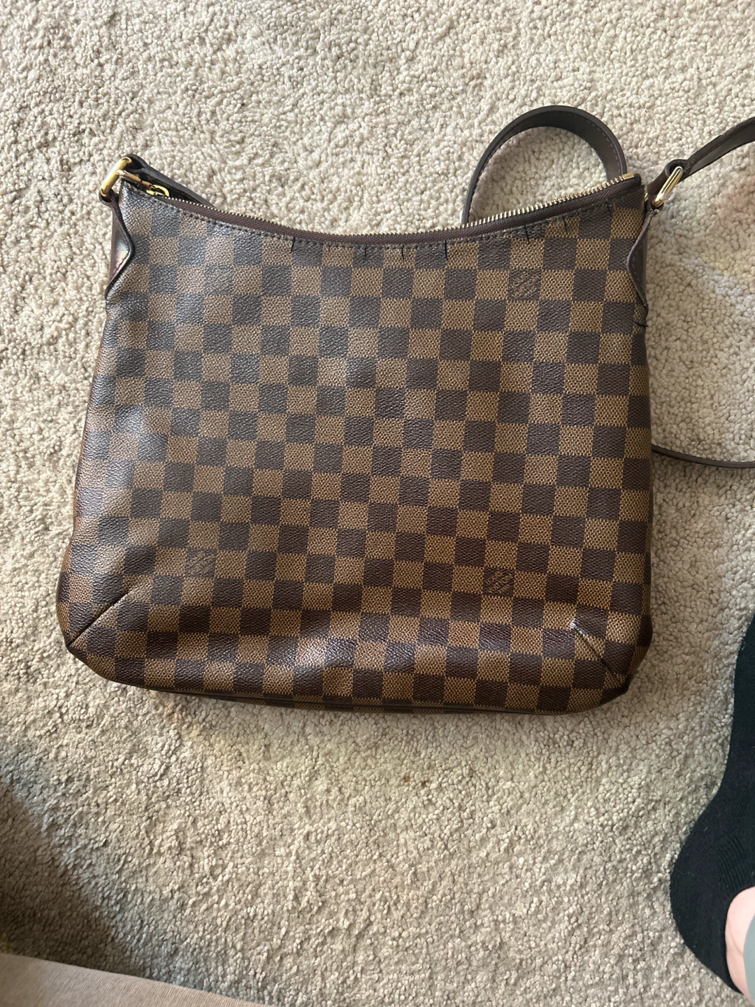 Louis Vuitton Damier Ebene Canvas Shoulder Bag - photo 2