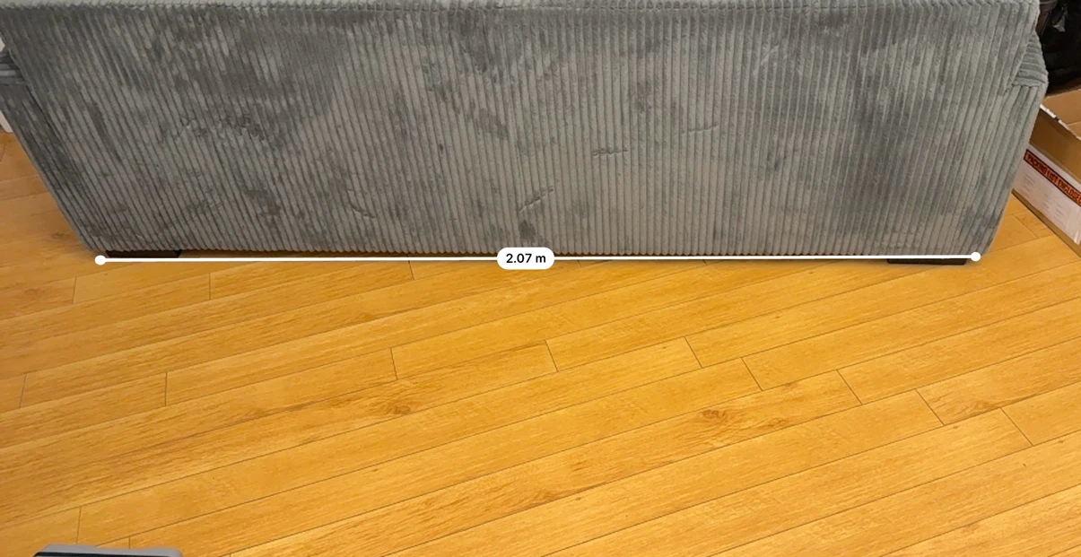 Grey corduroy sofa obo need gone asap - photo 4