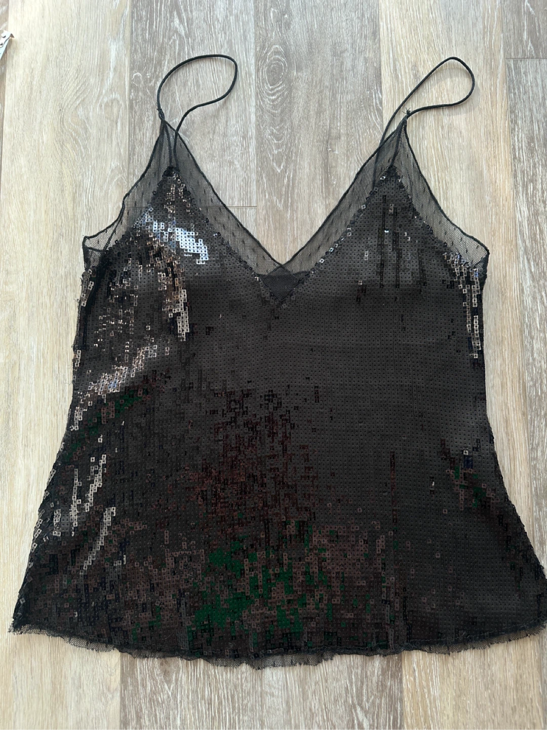 Free People Sequin Camisole Top size S