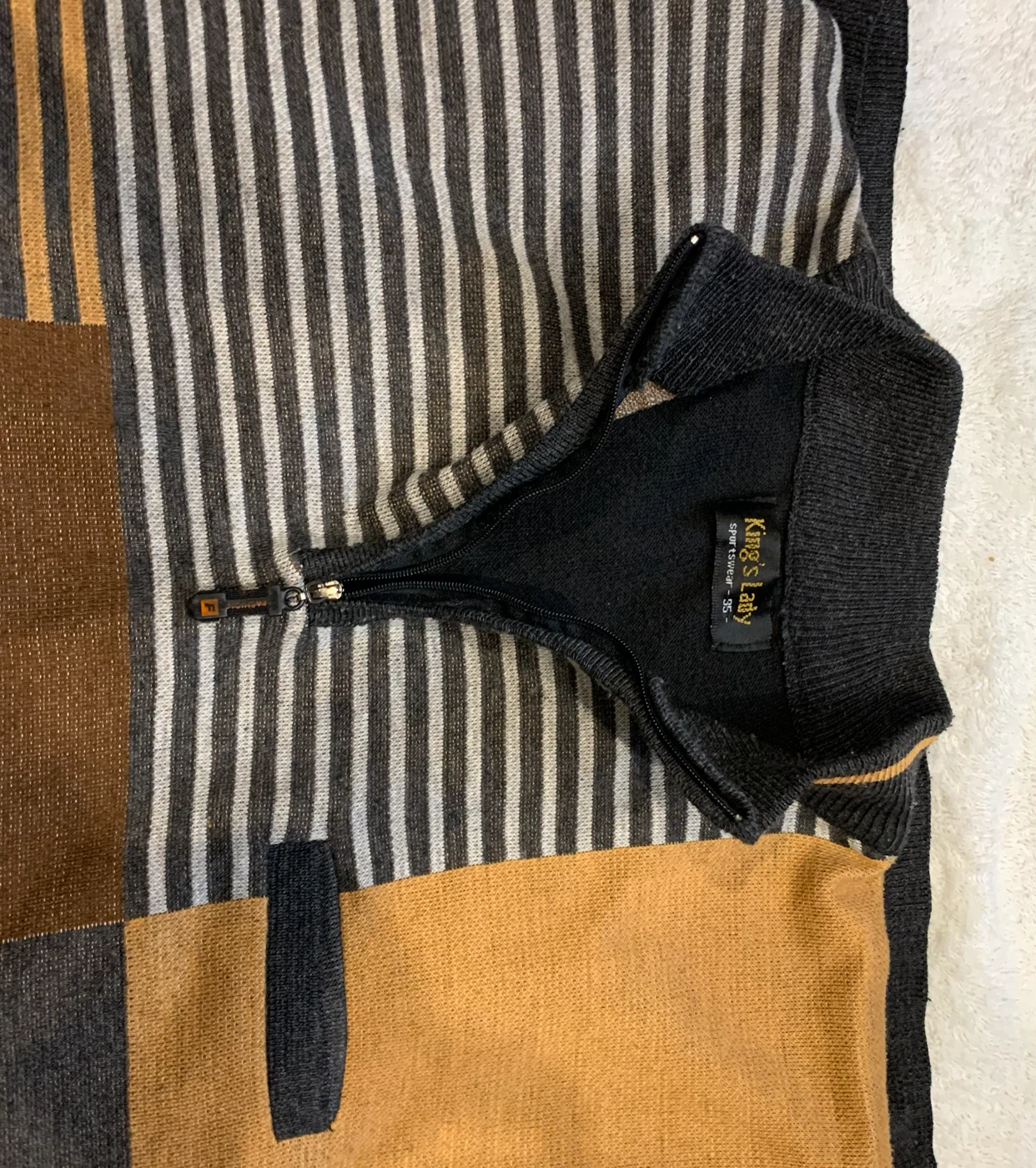 King of Style Quarter Zip Sweater - photo 3