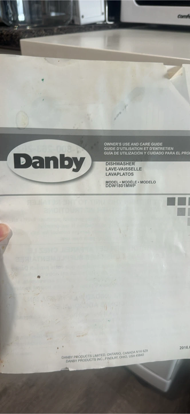 Danby Dishwasher DDW180MWP - photo 5