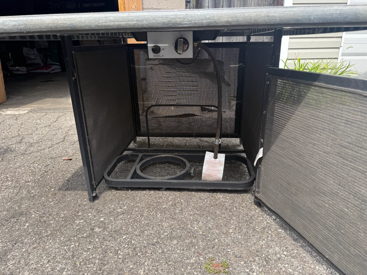 Square Propane Fire Pit Table - photo 2