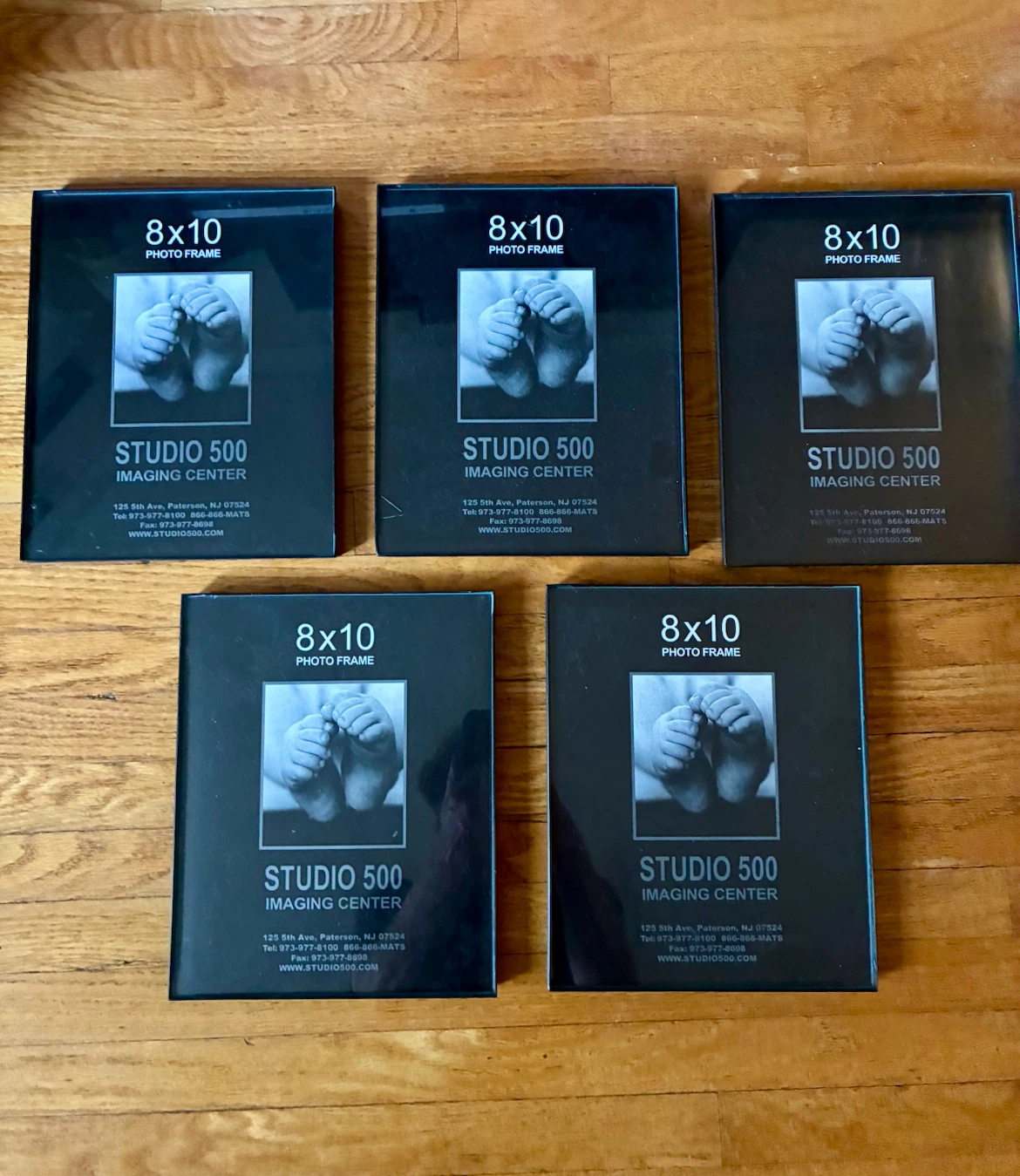 Studio 500 8x10 Photo Frames (Set of 5)