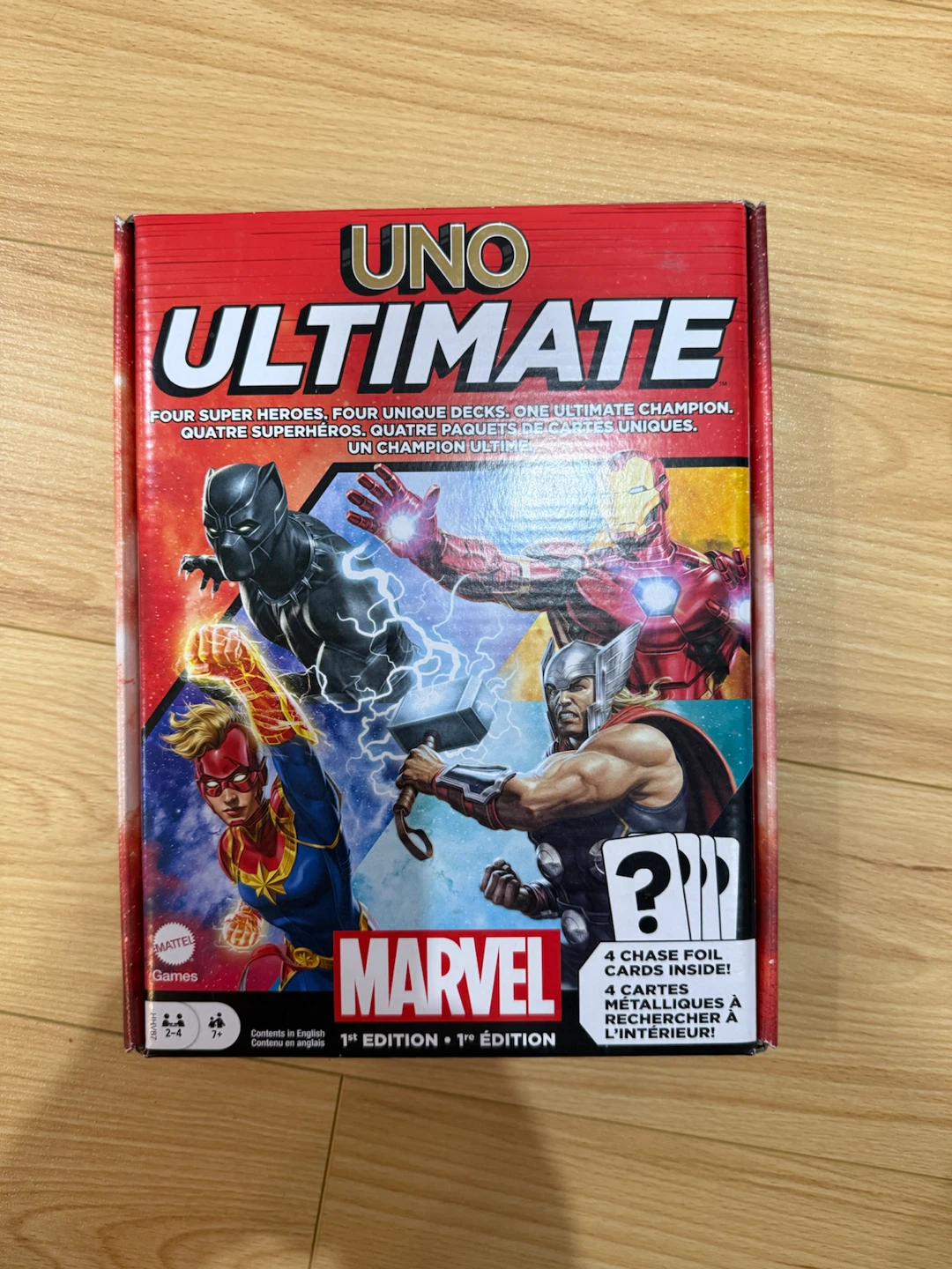 UNO Ultimate Marvel Edition Card Game