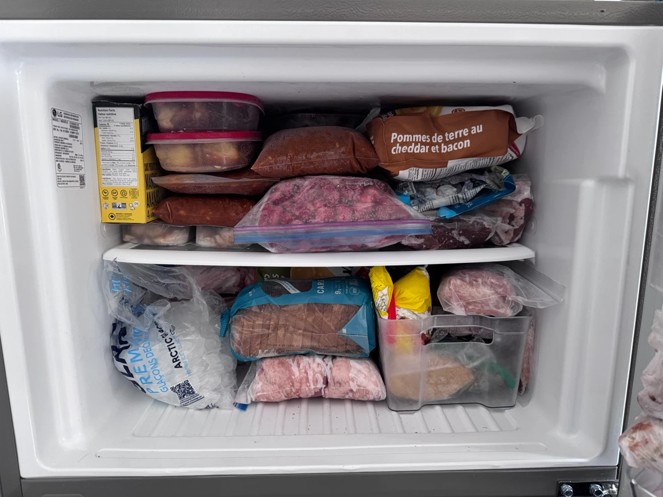 LG 30" 20 Cu.Ft Stainless Steel Top Freezer  Fridge - LTCS20020S - photo 5