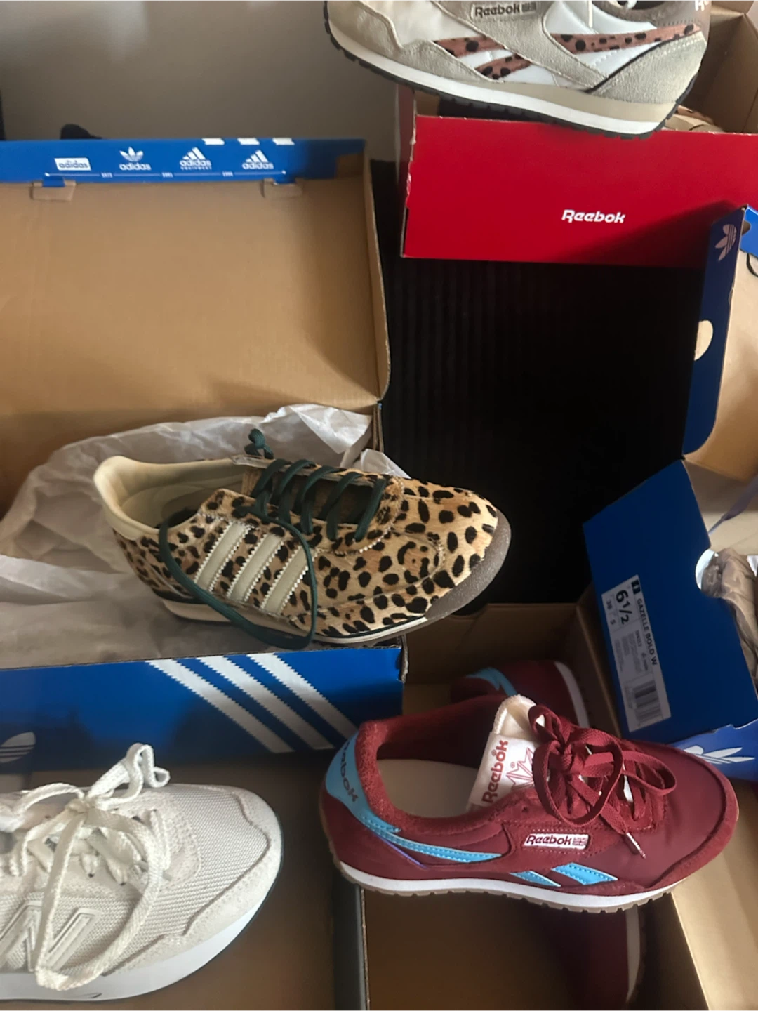Adidas Leopard Print Gazelle Sneakers - photo 3