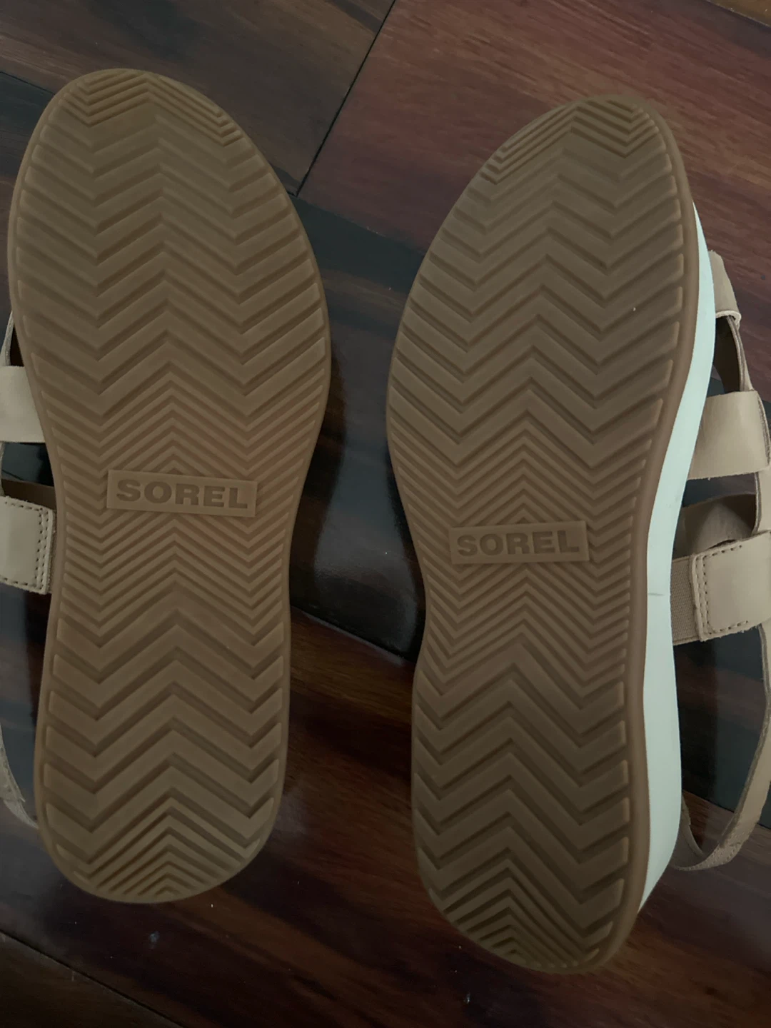 Sorel Women's Tan Leather Strappy Platform Sandals - photo 3