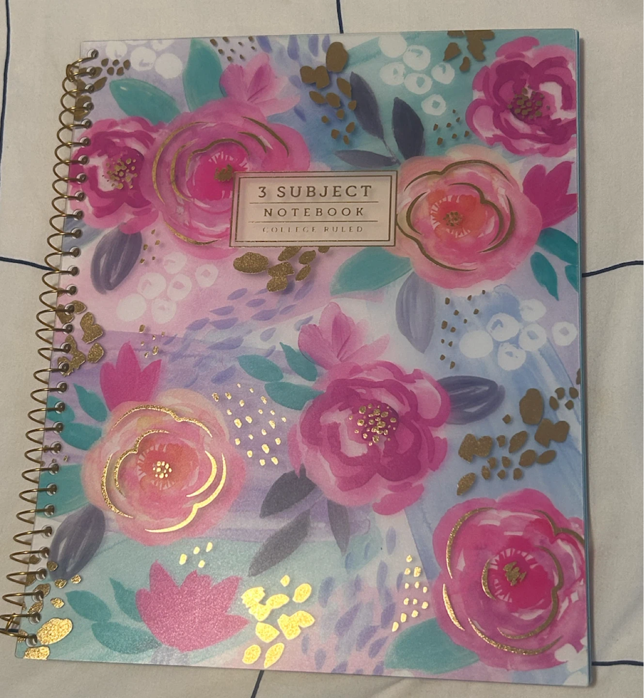 3 Subject Notebook - College Ruled