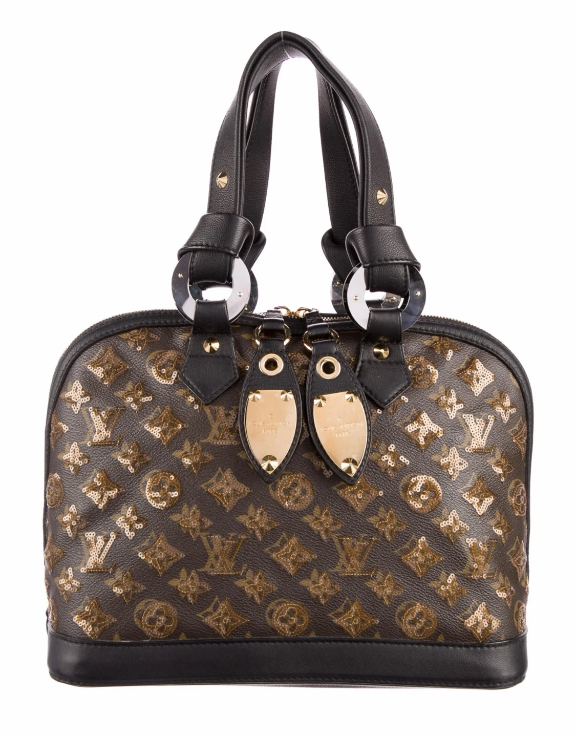 Louis Vuitton Monogram Sequin Alma Handbag - photo 2