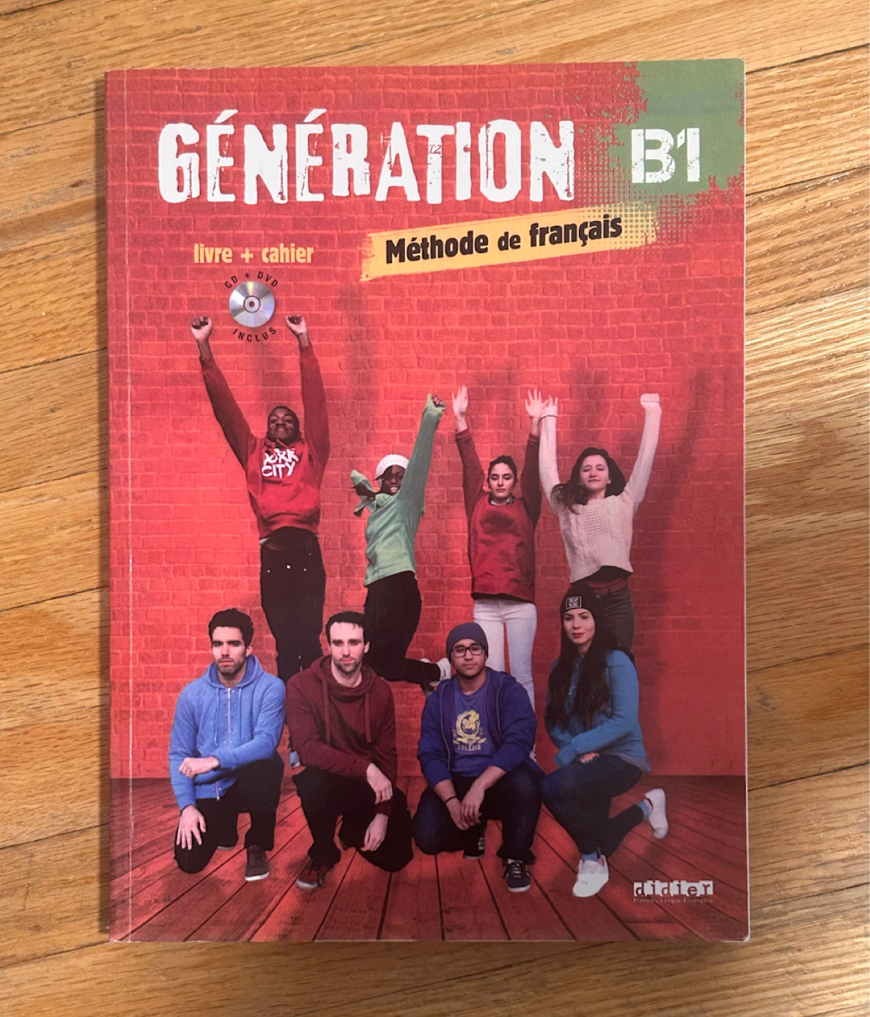 Génération B1 French Language Learning Book with CD + DVD