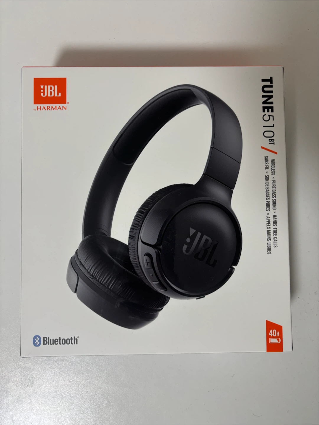 Brand New JBL Tune 510BT Bluetooth Headphones