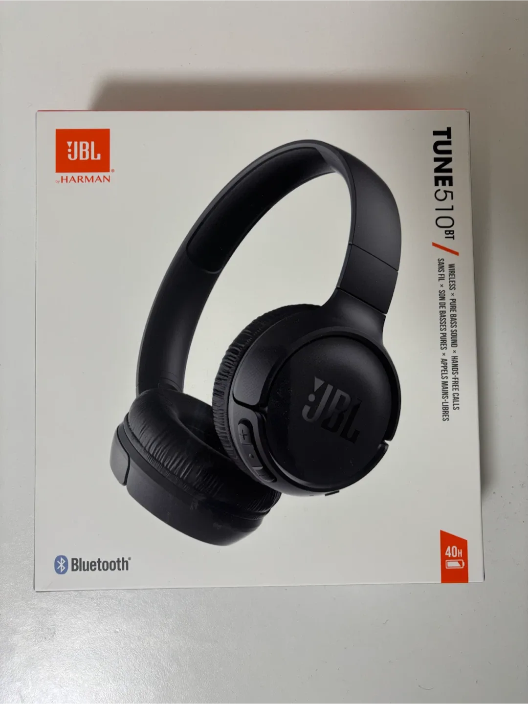 Brand New JBL Tune 510BT Bluetooth Headphones