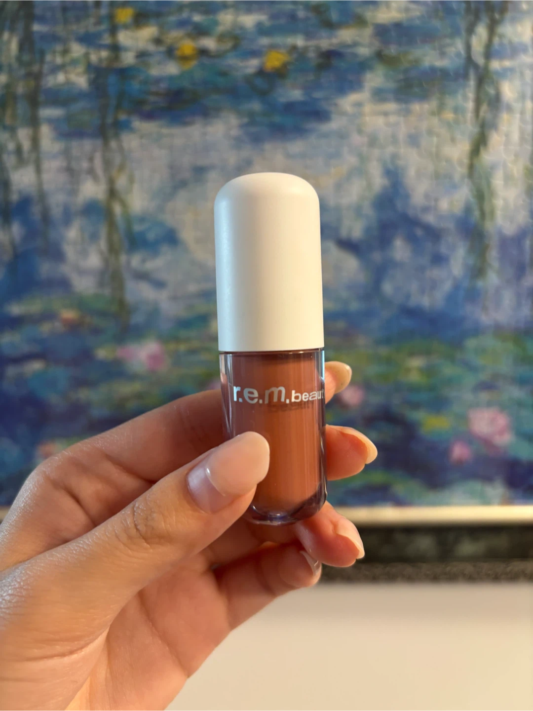 r.e.m. beauty liquid eyeshadow shade as if