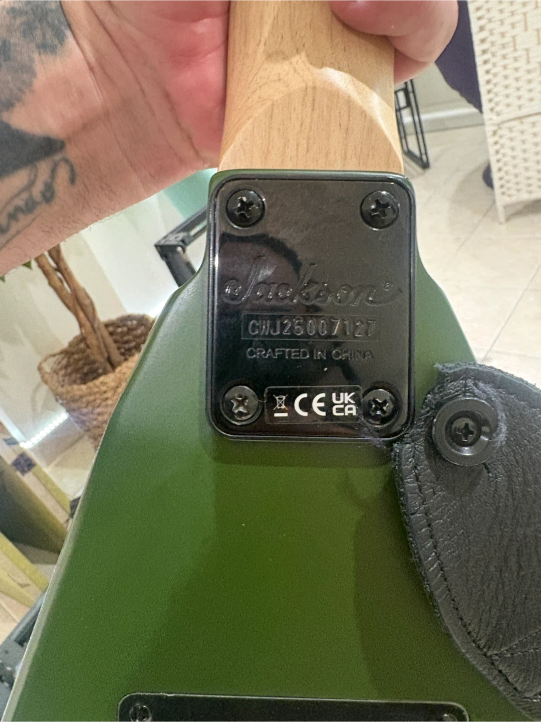 Jackson Electric Guitar - Olive Green - photo 4