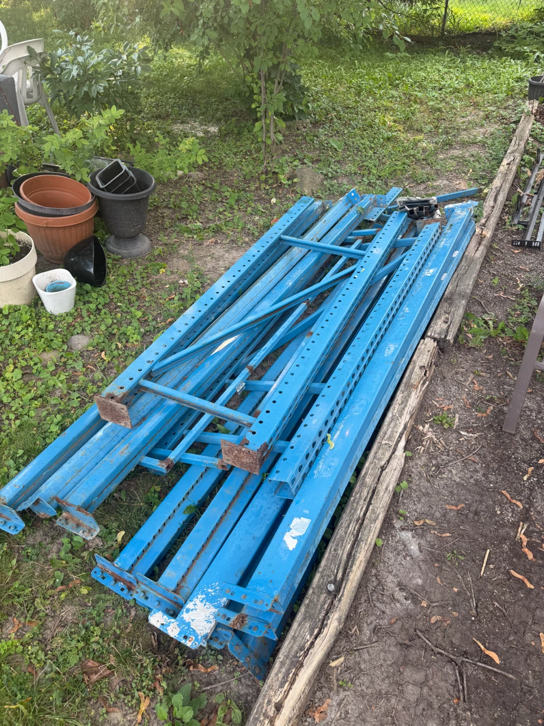 heavy-duty industrial shelving Units