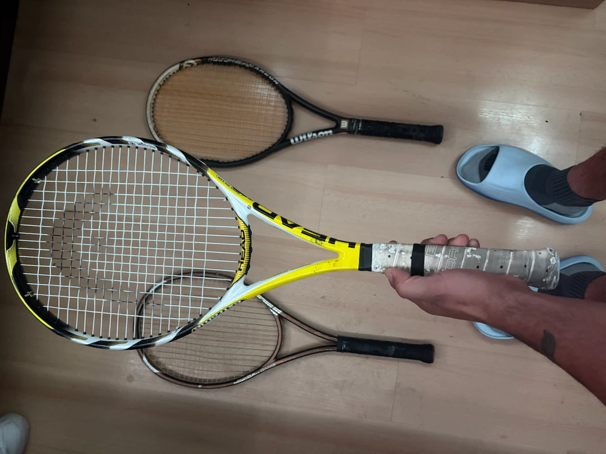 3 tennis rackets + Tennis balls - photo 3