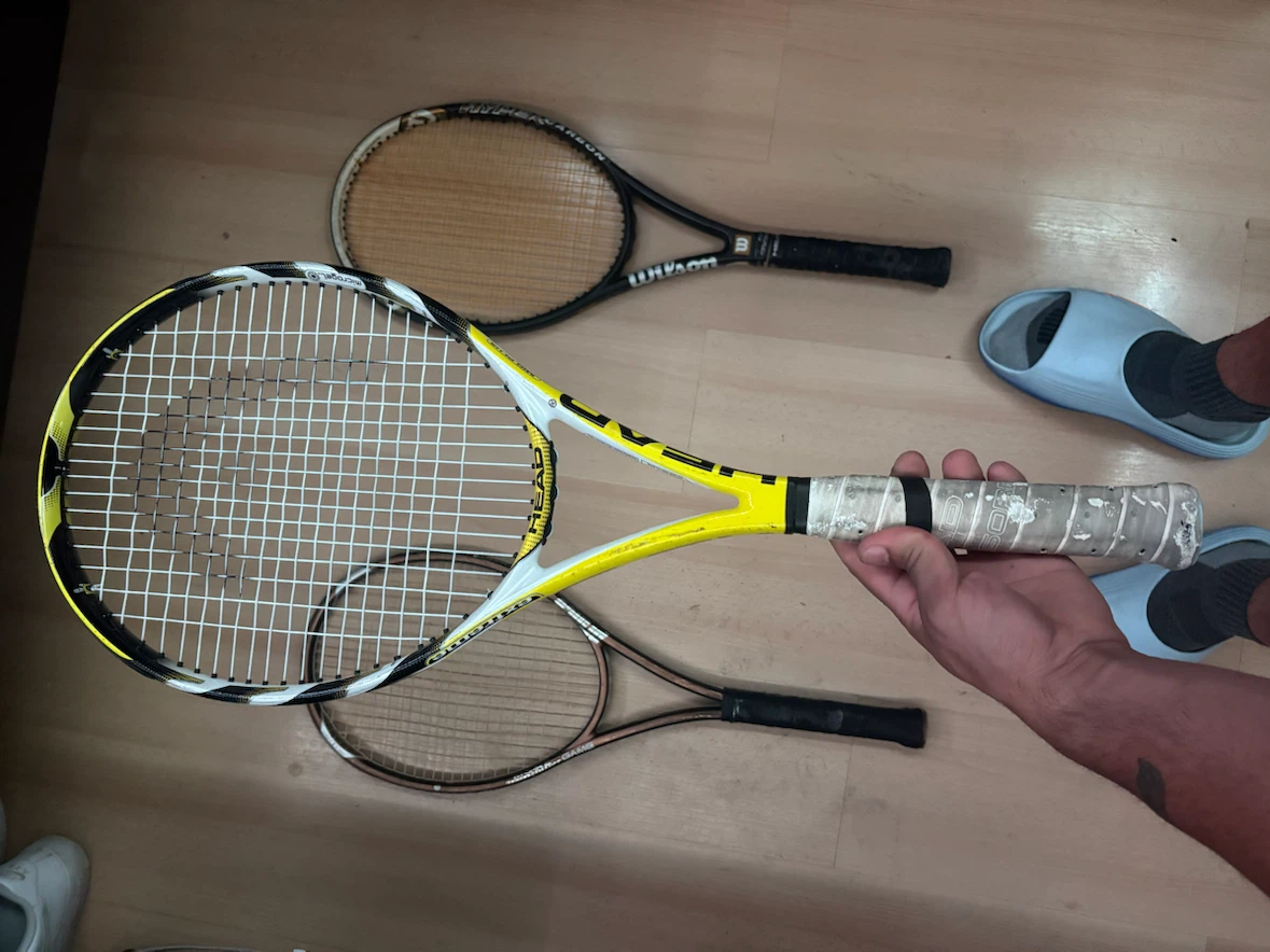 3 tennis rackets + Tennis balls - photo 4