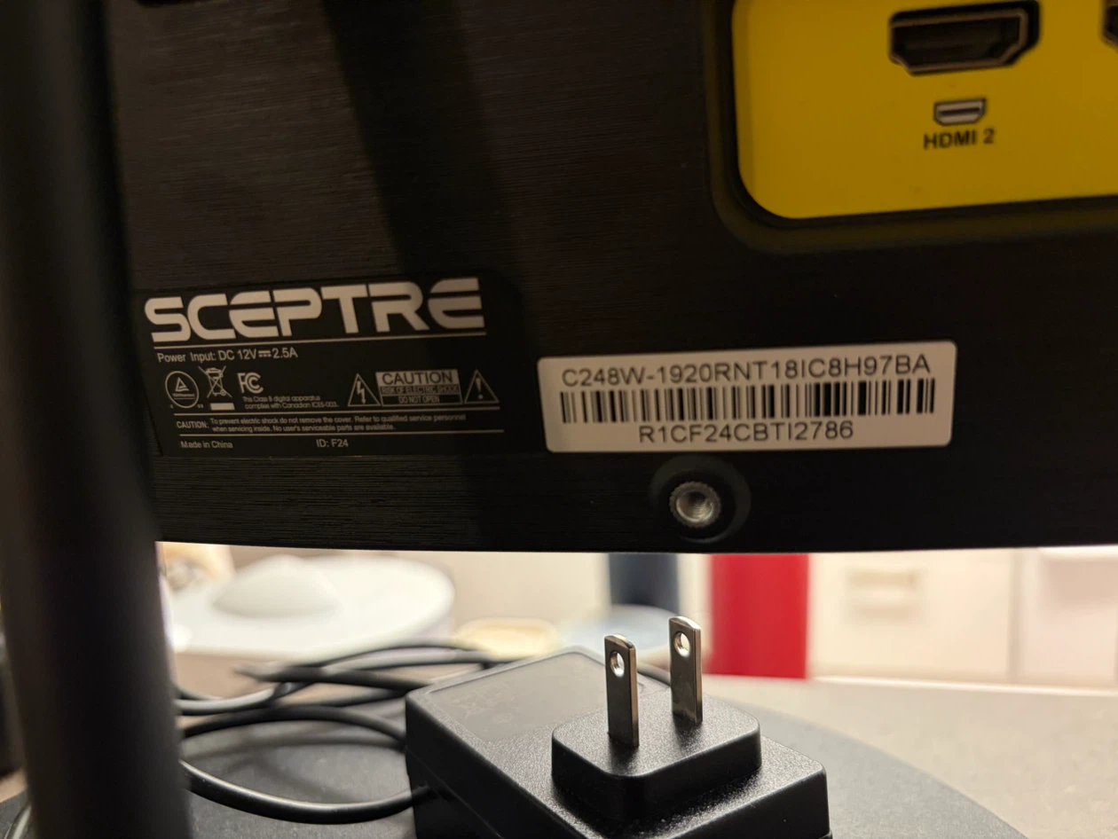 Sceptre C248W Curved Monitor - photo 3