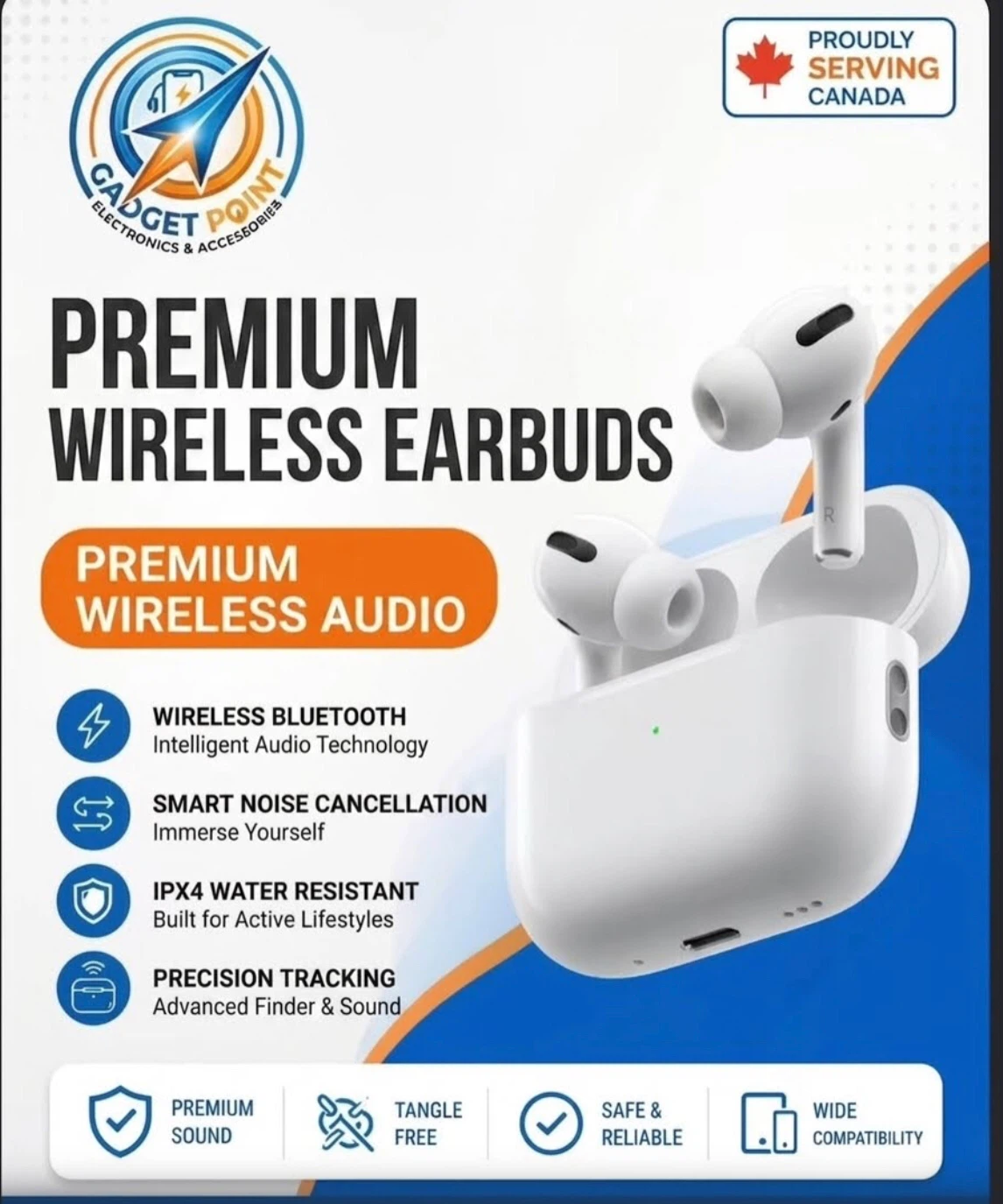 Gadget Point Premium Wireless Earbuds