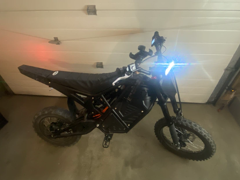 Black Electric Dirt Bike - photo 2