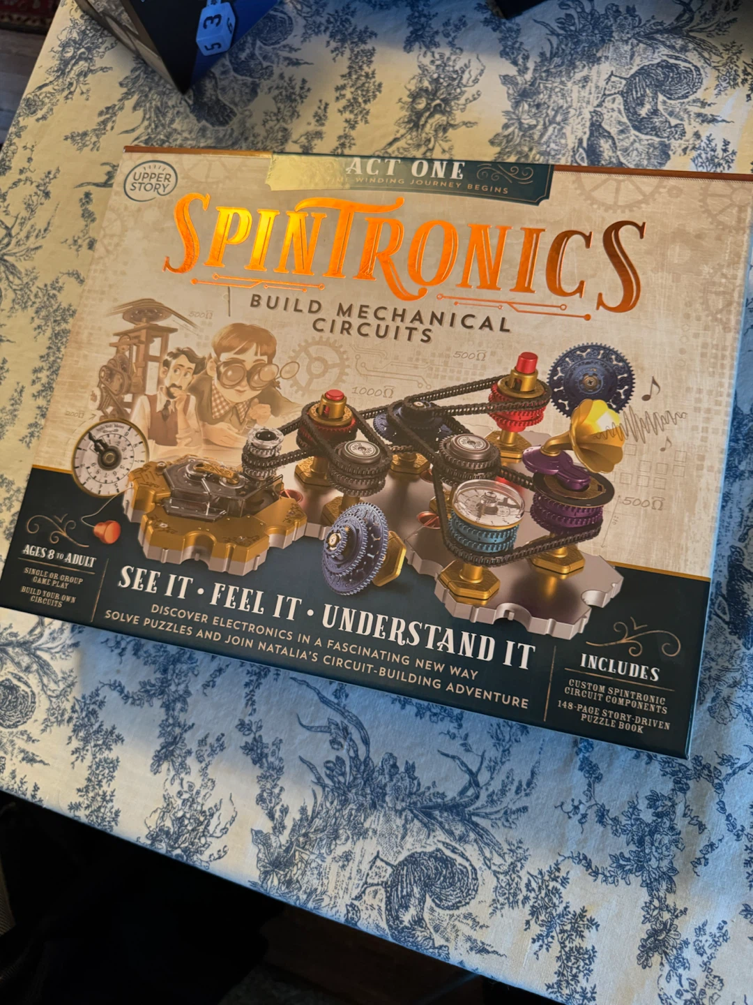 SPINTRONICS Act One Build Mechanical Circuits Game