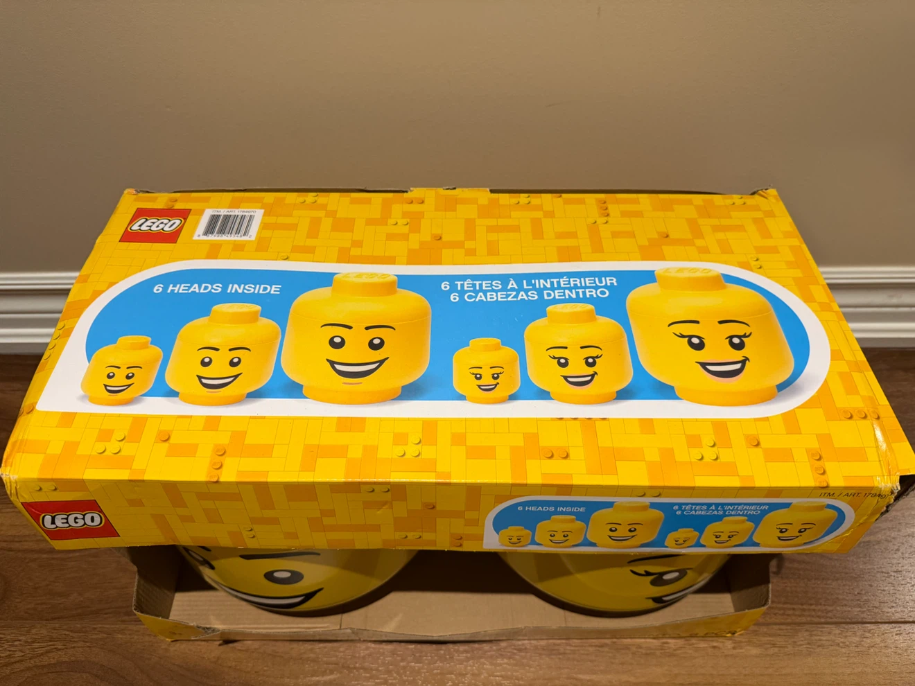 NEW LEGO Minifigures 2024 6 Head Storage Set 1784970 - photo 2