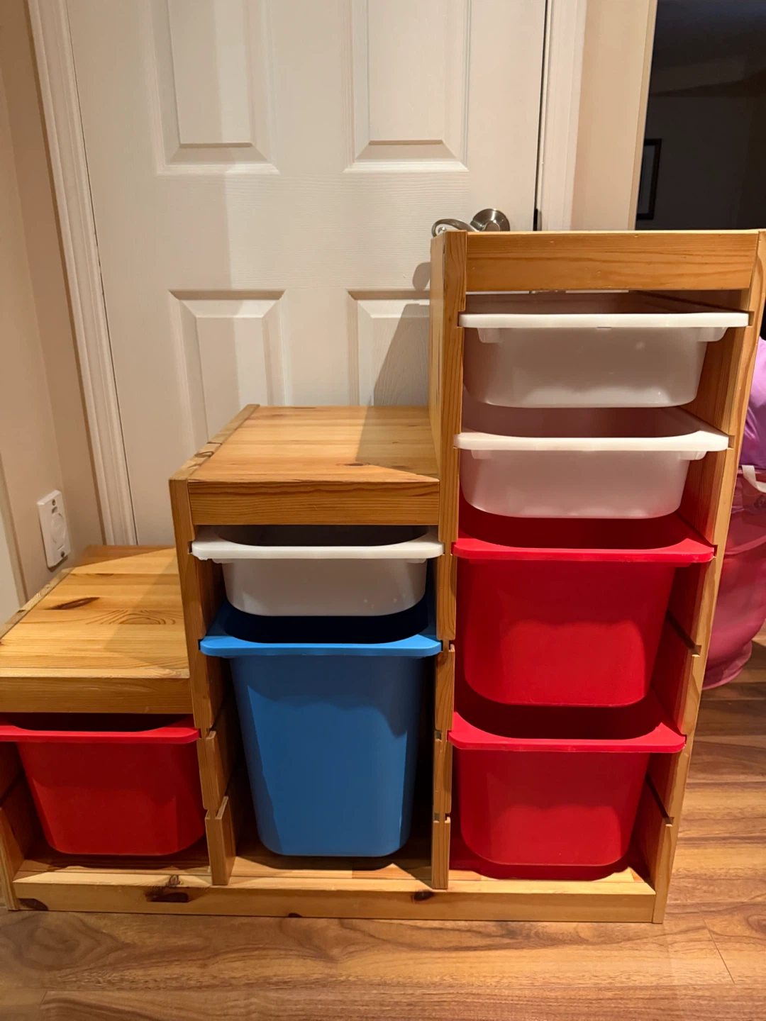 IKEA TROFAST storage units with bins, 2 available