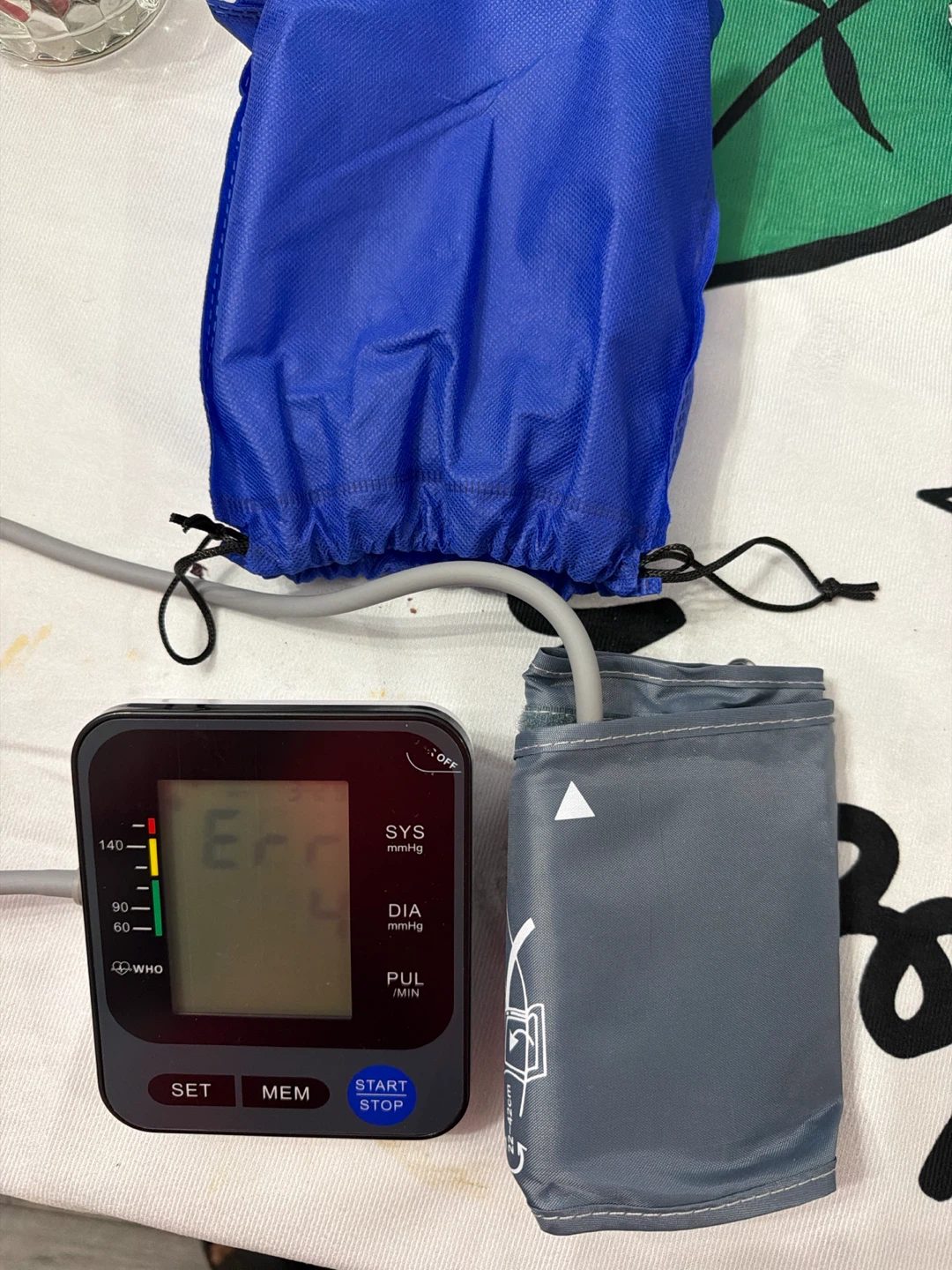 Digital Blood Pressure Monitor with Cuff