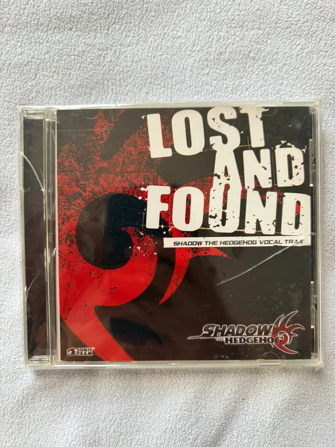 New Shadow the Hedgehog Vocal Trax Lost And Found CD Sonic Team