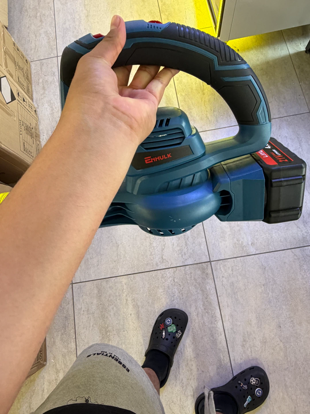 ENHULK 20V Cordless Leaf Blower CYCBL02C - photo 3