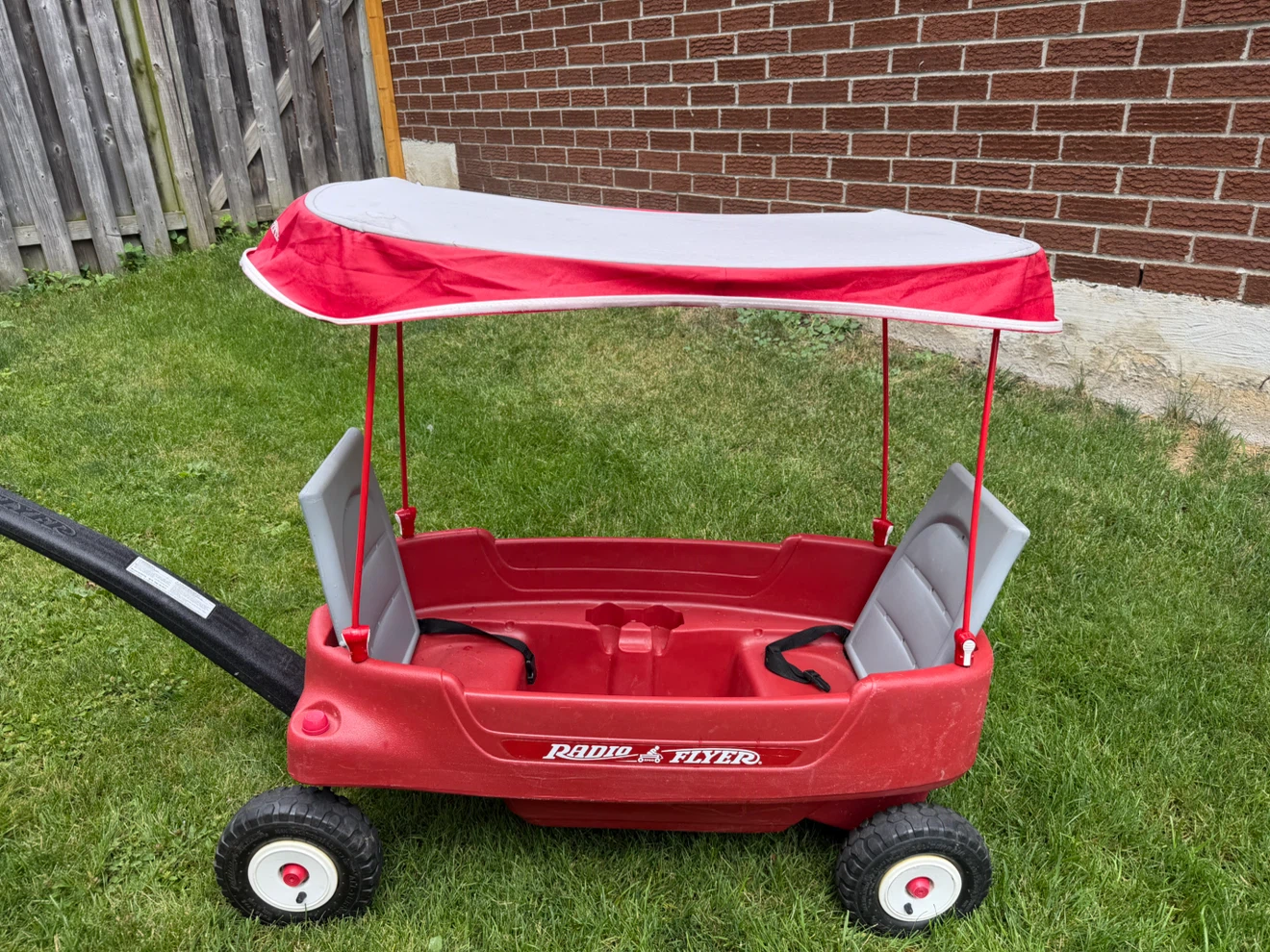 Radio Flyer, Deluxe Pathfinder Wagon Canopy, Air Tires