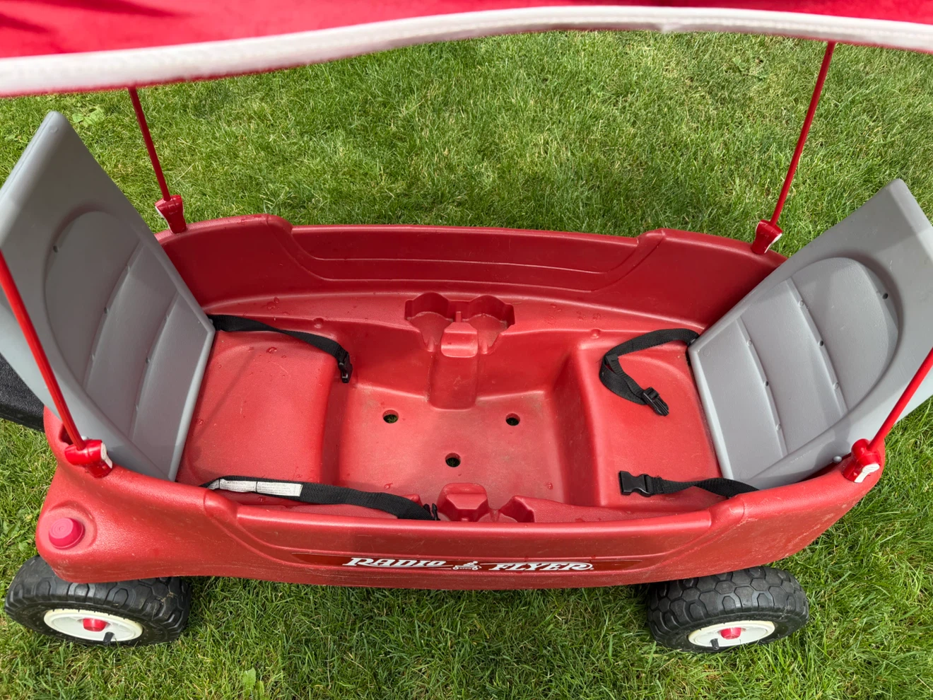 Radio Flyer, Deluxe Pathfinder Wagon Canopy, Air Tires - photo 3