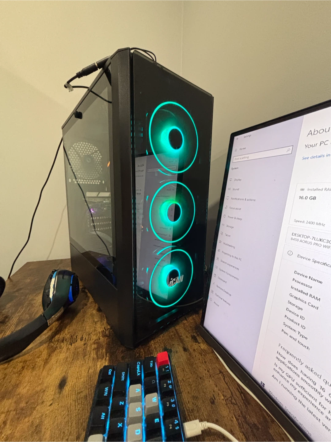 Custom Gaming PC - Ryzen 5 3600, GTX 1660 SUPER, 16GB RAM - photo 4