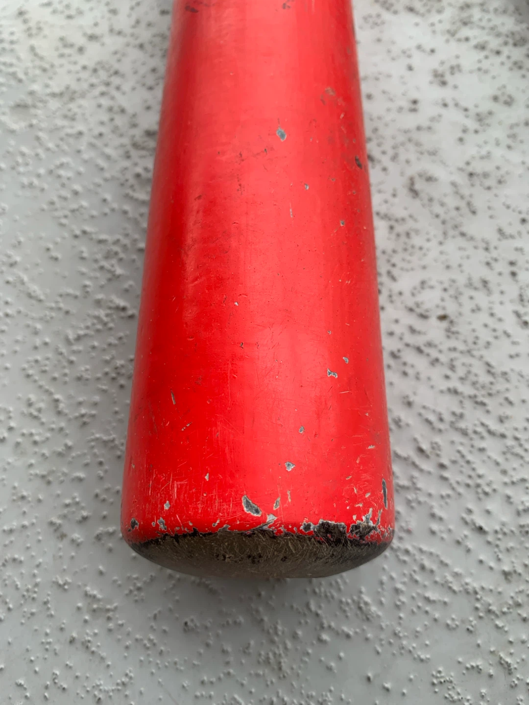 Broken Red Baum Baseball Bat - Damaged - photo 3
