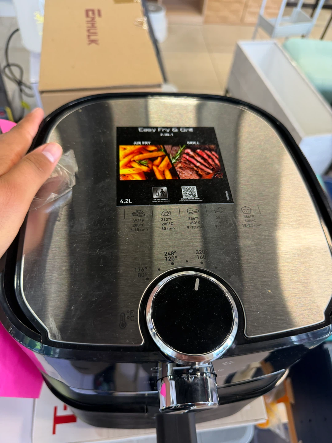 T-fal Easy Fry & Grill Classic Air Fryer - photo 2