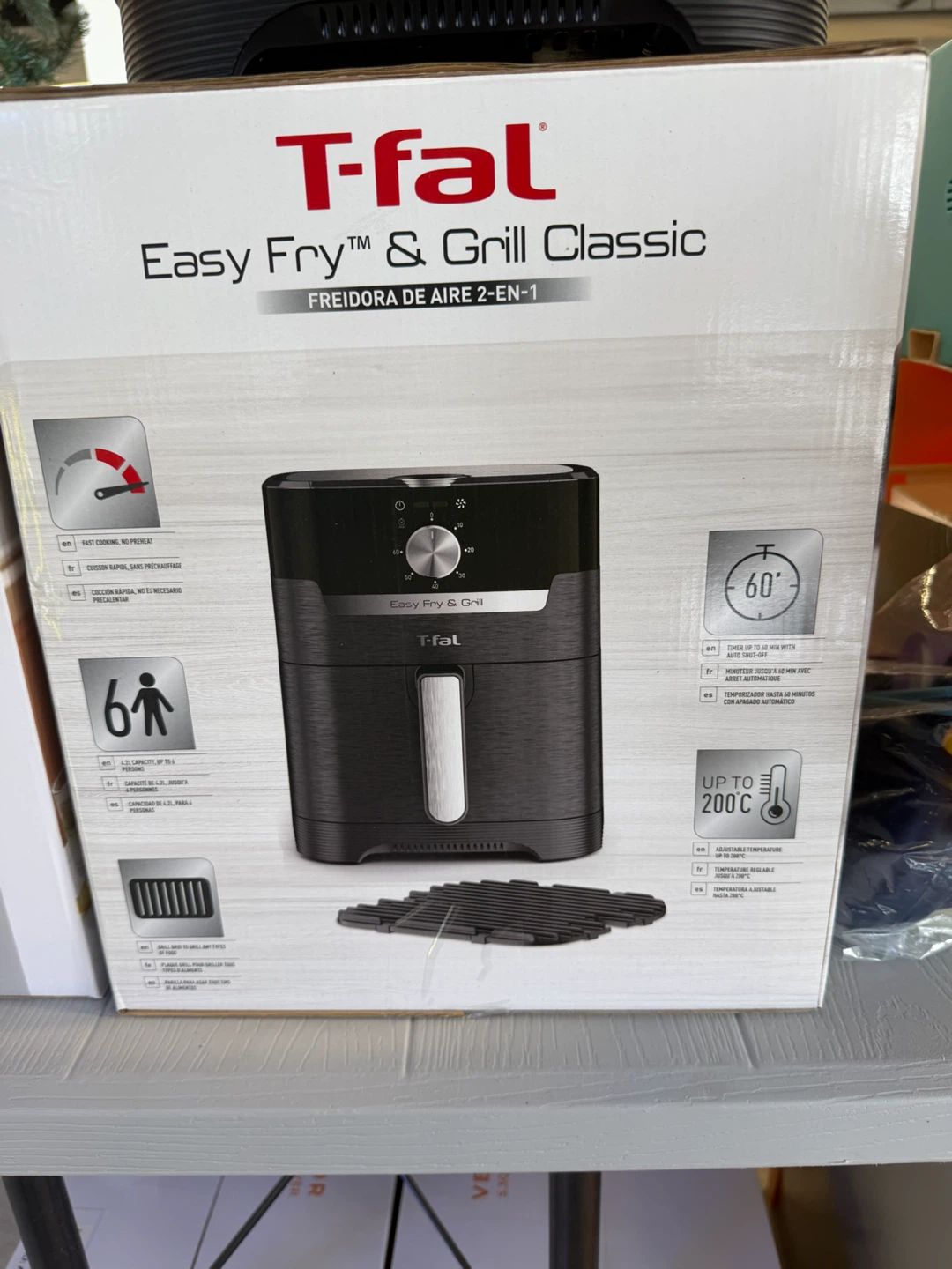 T-fal Easy Fry & Grill Classic Air Fryer - photo 4