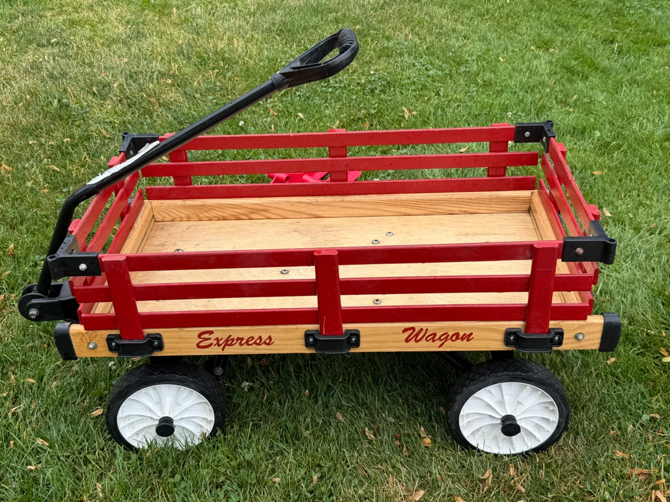 Millside Industries Convertible Sleigh Wagon, Red Rails
