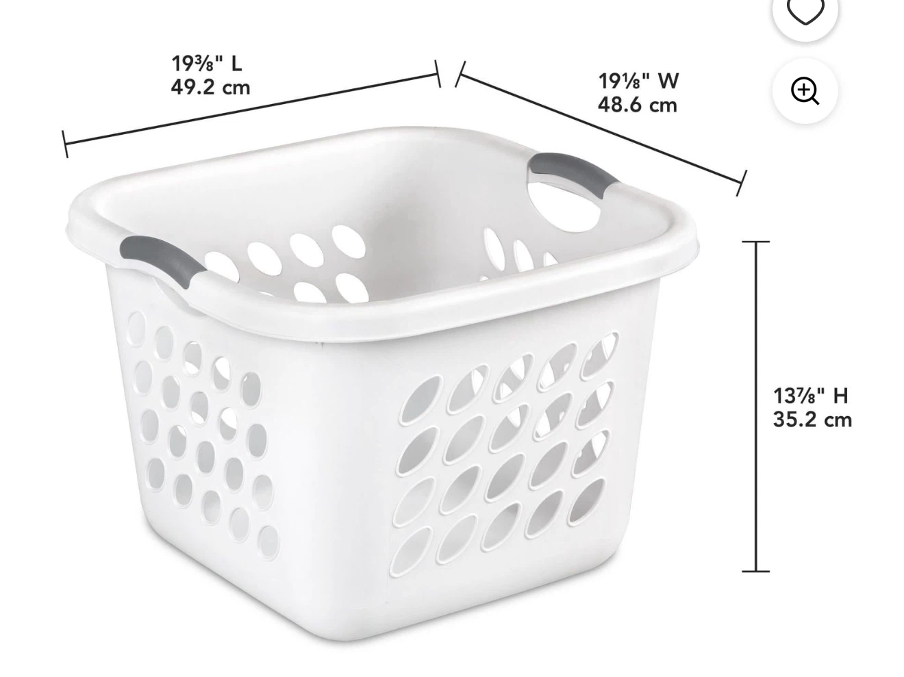 Laundry Basket – 53 L/ Great Condition 🇨🇦 (50% off) - photo 3