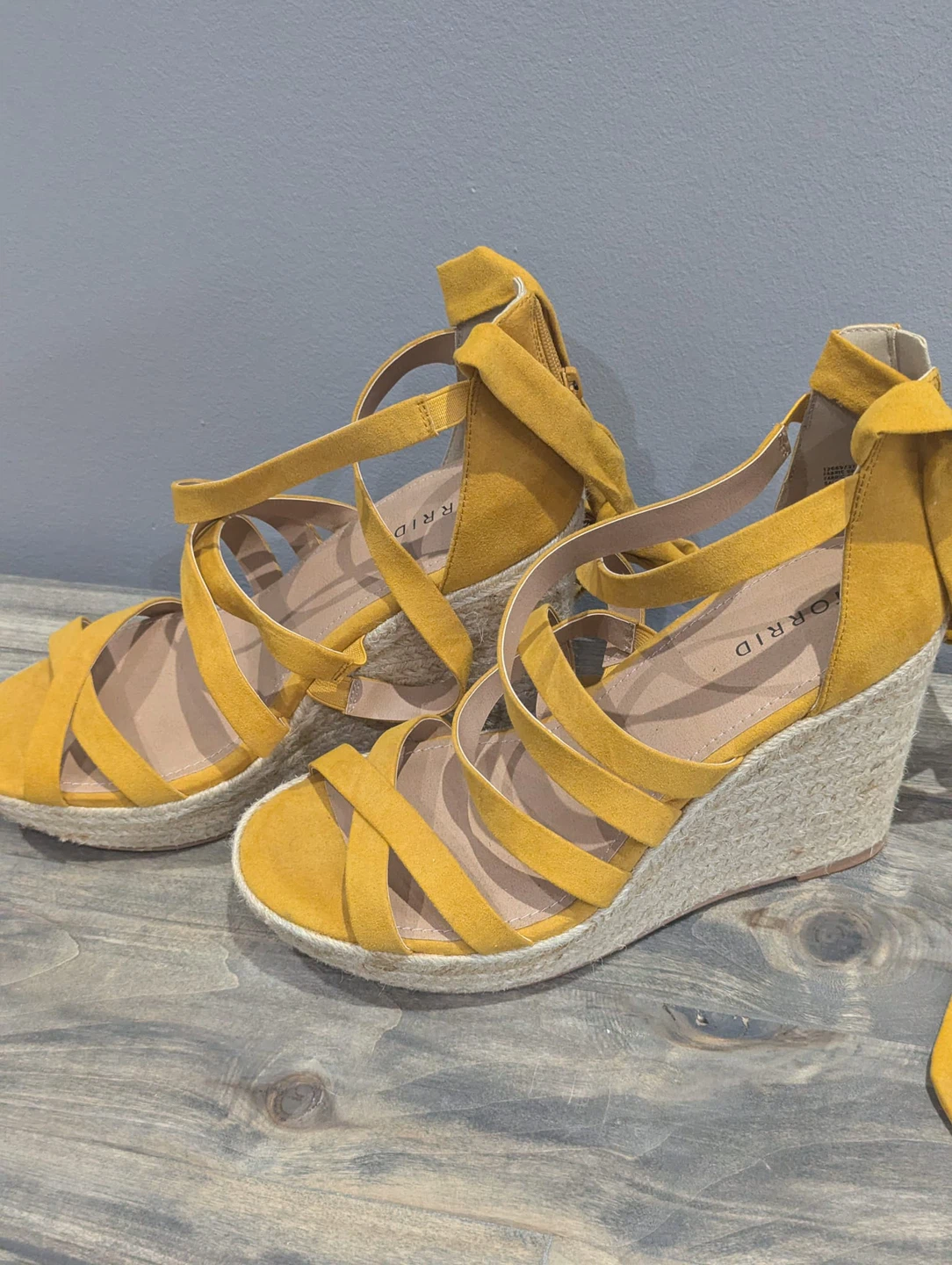 Torrid Strappy Wrap Platform Wedge Sandals Size 10WW - photo 2