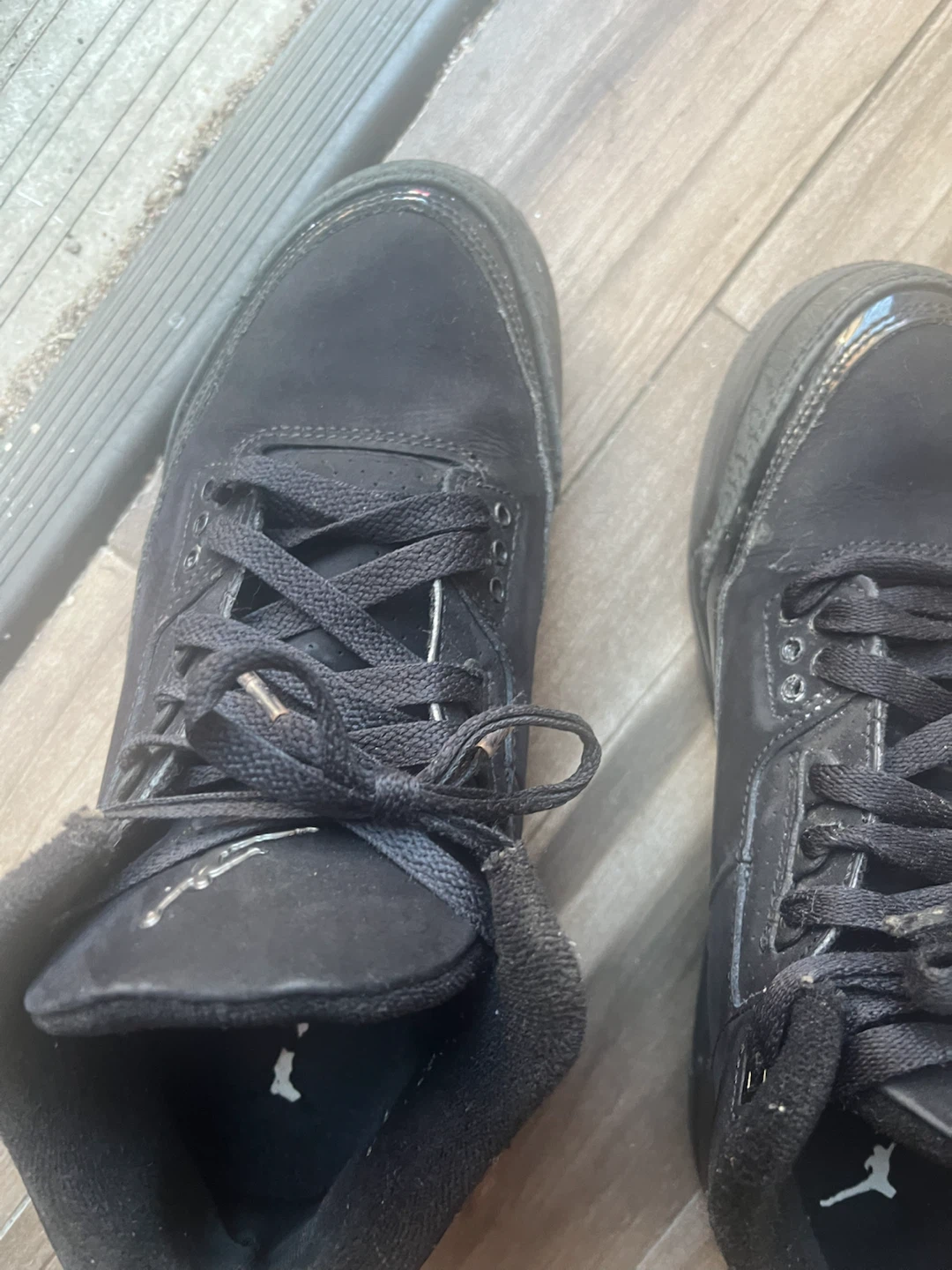 Jordan 3 black cats - photo 3