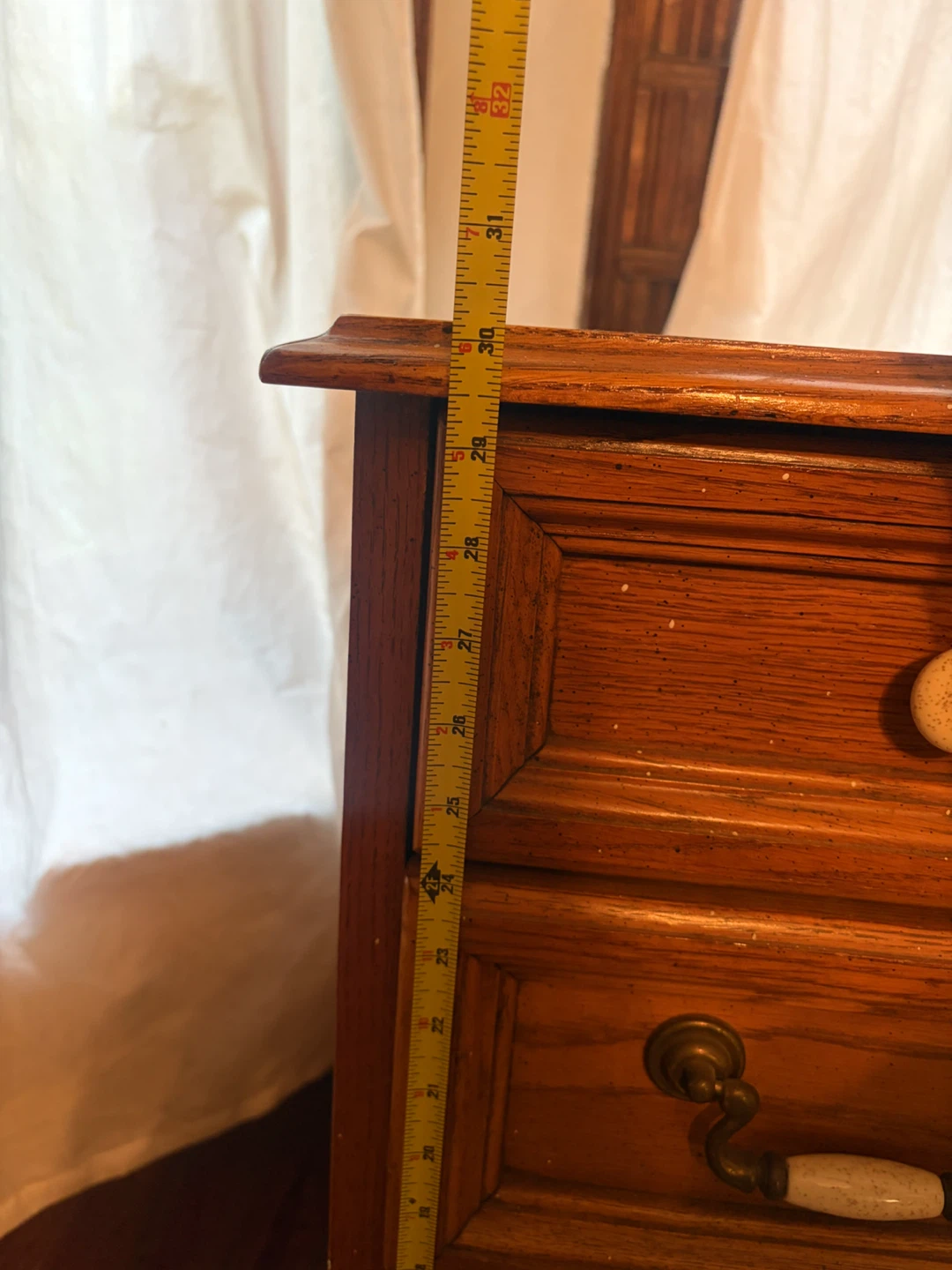 Wooden Desk with Drawers - photo 4