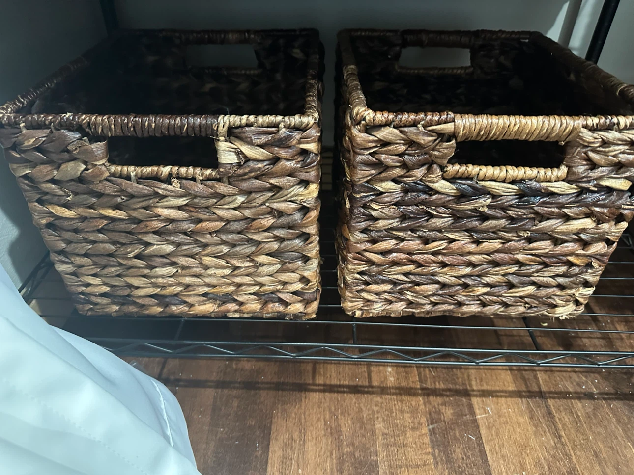 Set of 4 - Woven Storage Baskets - See all pics! - photo 3