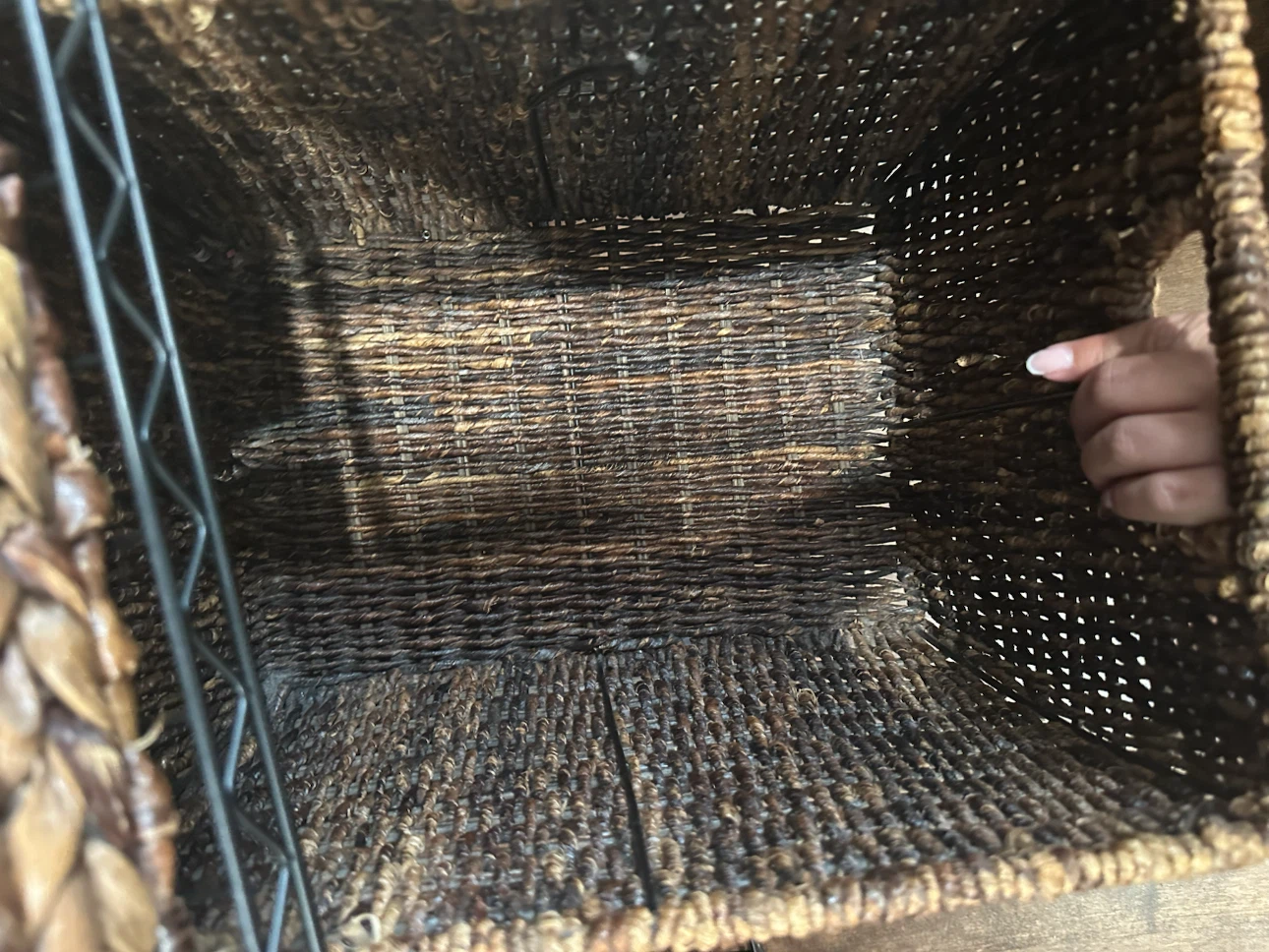 Set of 4 - Woven Storage Baskets - See all pics! - photo 5